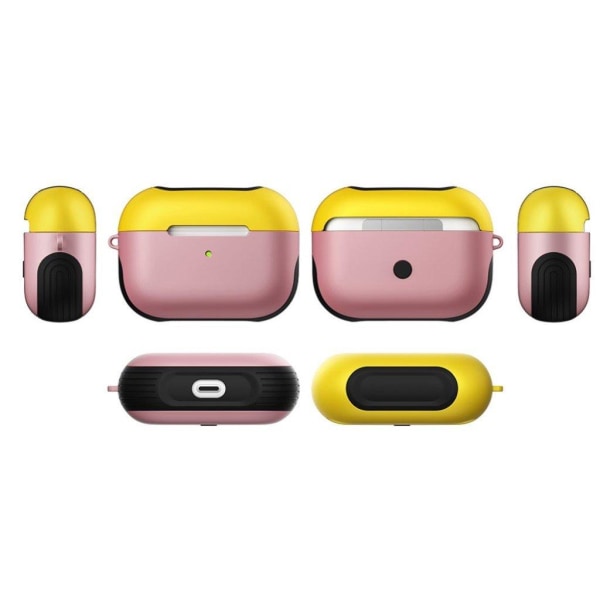 AirPods Pro matter case - Yellow / Rose Gold Multicolor