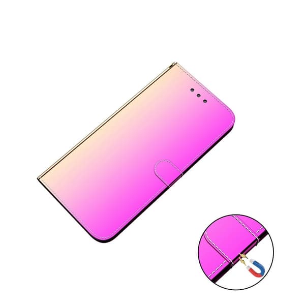 Mirror Oppo A54 5G / A74 5g / A93 5g Flip Etui - Rose Pink