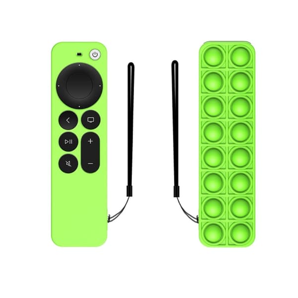 Apple TV 4K (2021) push bubble design silikonisuojus - Vihreä Green