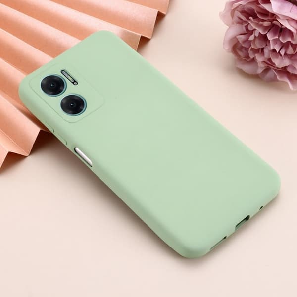 Matte Liquid Xiaomi Redmi 10 silikone cover - Grøn Green