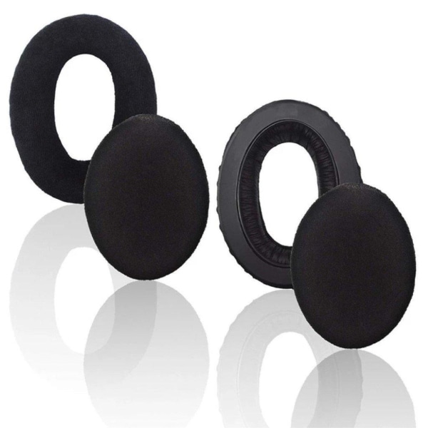 1 Pair ear cushions for Sennheiser headphones Black