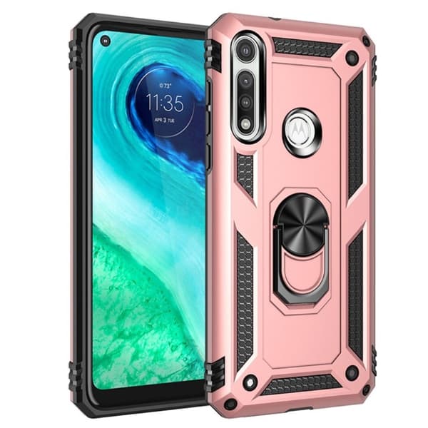 Bofink Combat Motorola Moto G Fast Etui - Rose Gull Pink