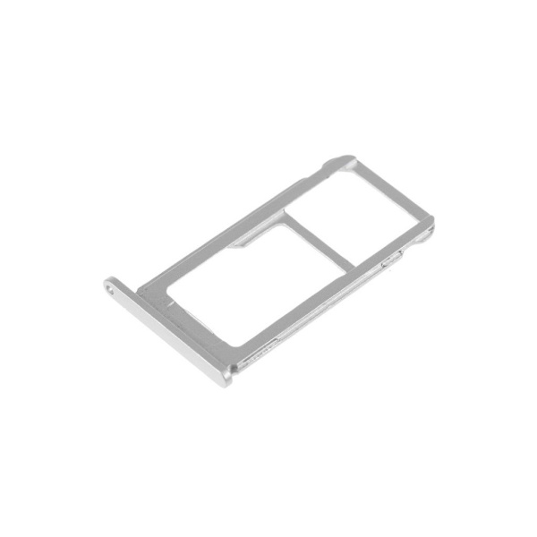 Nokia 7.1 OEM-holder for dobbelt sim-kort - Hvit White