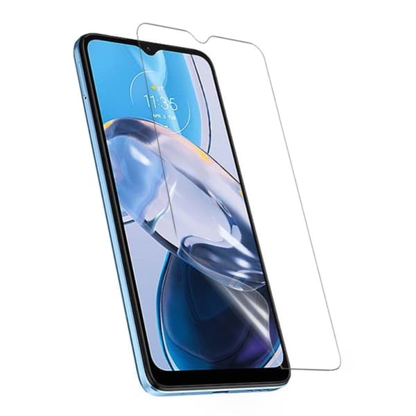 Erittäin kirkas Motorola Moto E22i näytönsuojus Transparent