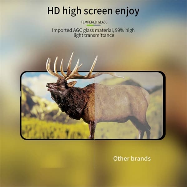 Motorola Moto G84 kosketusherkkä ja temperoitu suojalasi Transparent