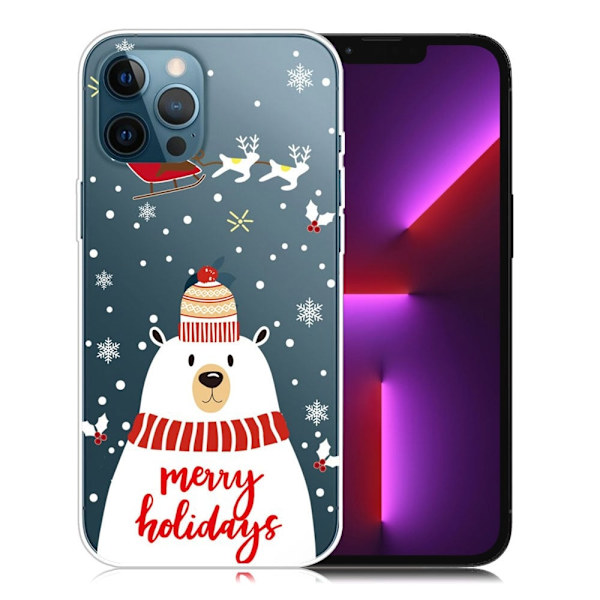 Juleveske til iPhone 13 Pro - Bjørn Og Bjørn Multicolor