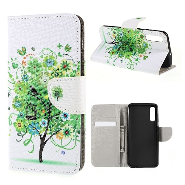 Wonderland Samsung Galaxy A50 kotelot - Vihreä Puu Green