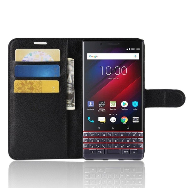 Classic BlackBerry KEY2 LE etui – Sort Black