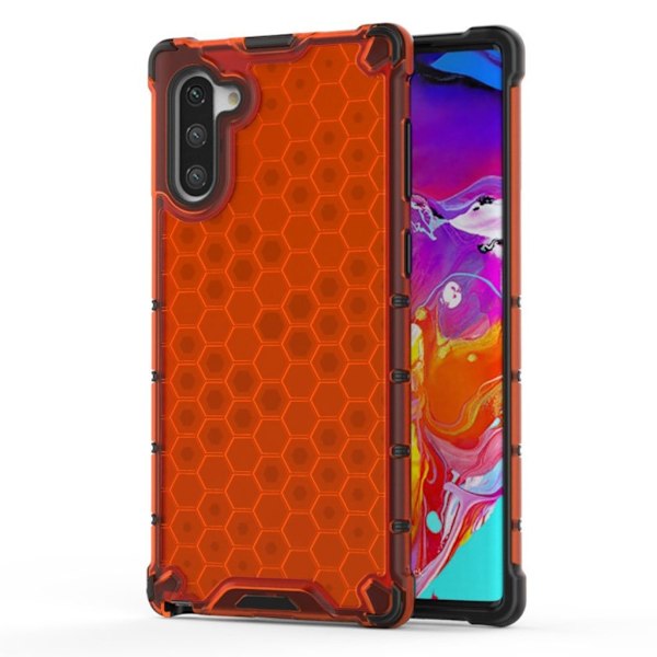 Bofink Honeycomb Samsung Galaxy Note 10 kuoret - Punainen Red
