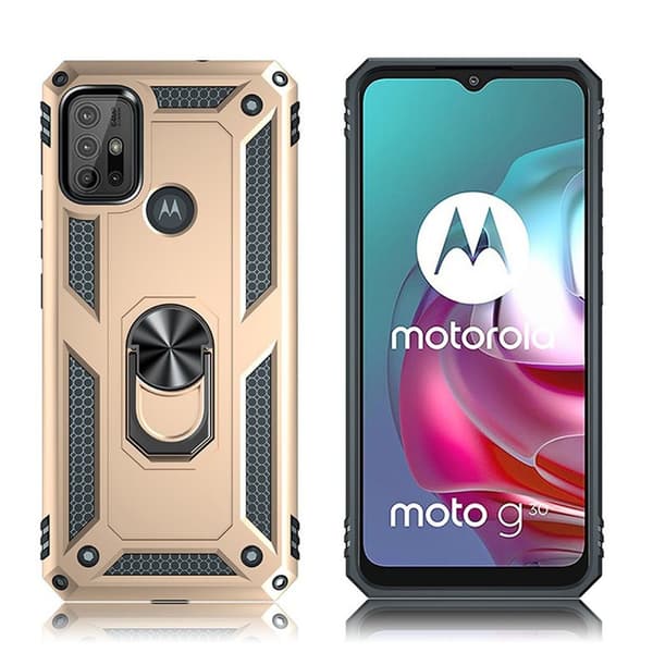 Bofink Combat Motorola Moto G30 / G10 Etui - Gull Gold