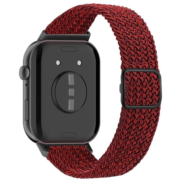 Huawei Watch Fit 3 Justerbart klockarmband i flätad nylon med armband i vävd stil - Stil E Guld