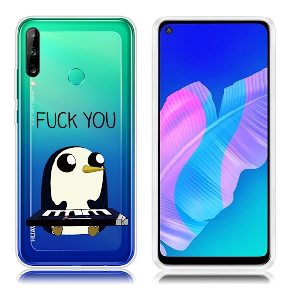 Deco Huawei P40 Lite E skal - Uggla multifärg