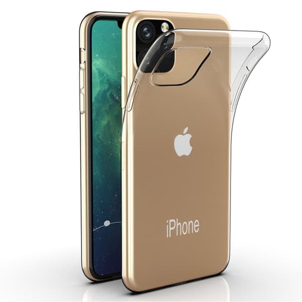 Ultratyndt gennemsigtigt etui til iPhone 11 Pro Transparent