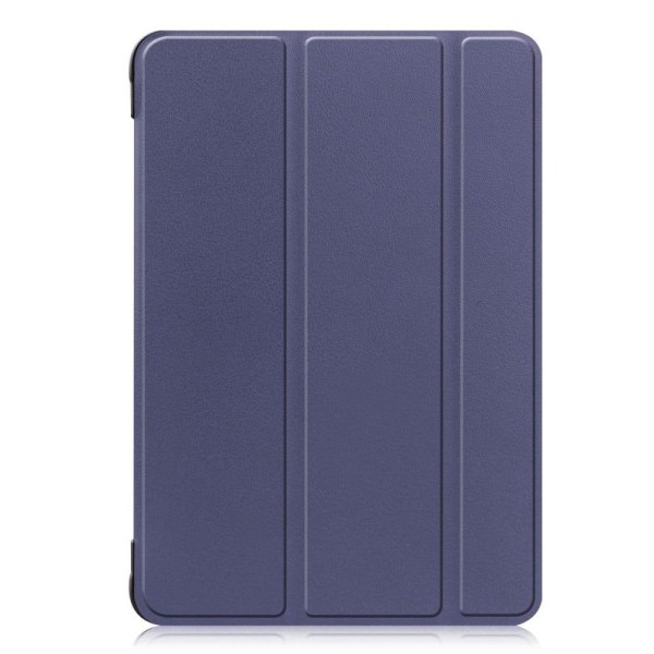 Tri-fold Leather Stand Case for Amazon Fire 8 HD (2022) - Blue Blå