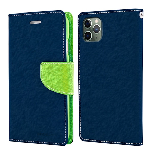 MERCURY Fancy Dagbog - IPhone 11 Pro Max - Navy Blue