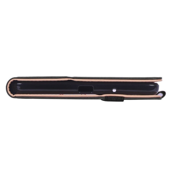 Lenovo Tab M8 business style leather flip case - Black Svart