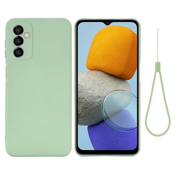 Matte Liquid Silikone Cover til Samsung Galaxy M23 / F23 - Grøn Green