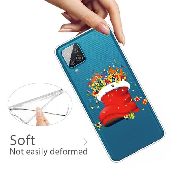 Jul Samsung Galaxy M53 5G fodral - Julstrumpa Röd