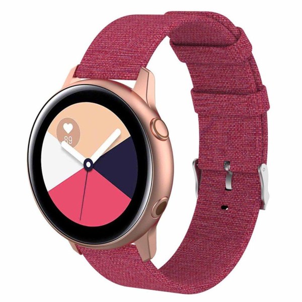 Samsung Galaxy Watch Active metal Spænde armbånd - Rose Pink