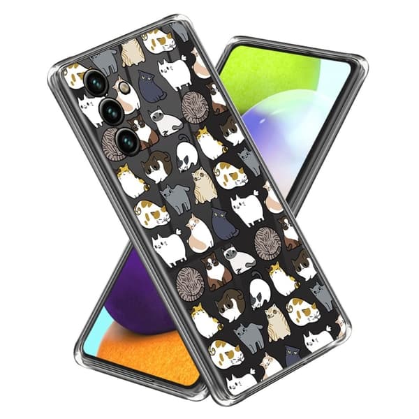 Deco Samsung Galaxy A25 skal - Katter multifärg