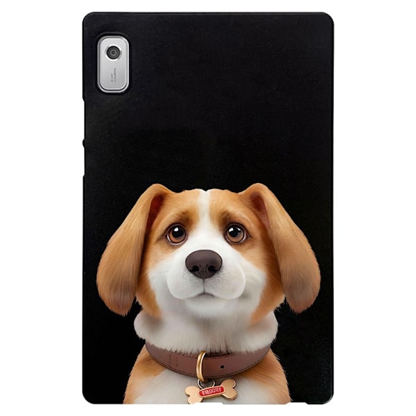 Lenovo Tab M9 Case Pattern Printing Slim Flexible Tablet Protective Cover - Harrier Beagle Brown