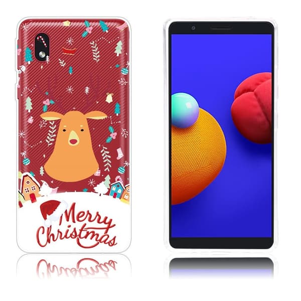 Joulu Samsung Galaxy A01 Core tapauksessa - Hirvi Multicolor
