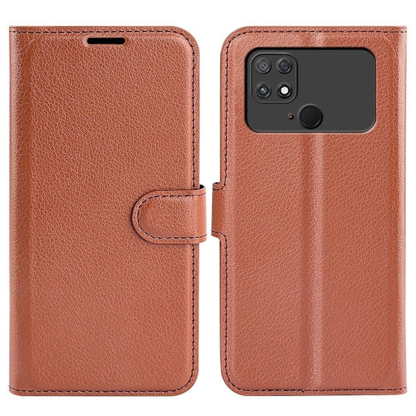 Classic Xiaomi Poco C40 Läppäkotelo - Ruskea Brown