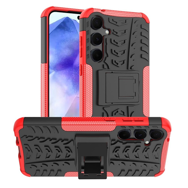Offroad Samsung Galaxy A55 deksel - Rød Red