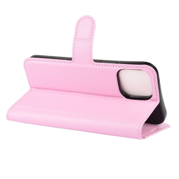 Classic iPhone 12 / 12 Pro etui - Pinkki Pink