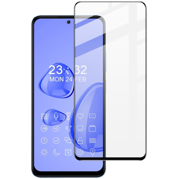 IMAK Pro+ tempered glass screen protector for Xiaomi Redmi Note 12 Transparent