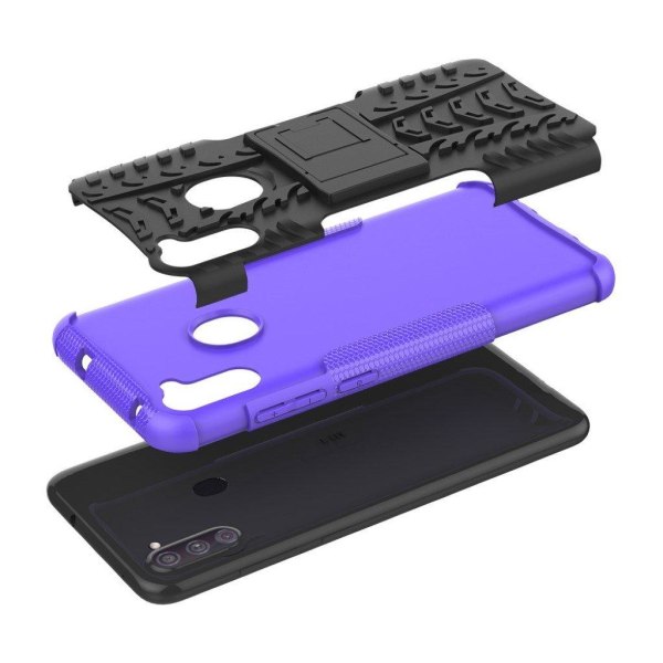 Offroad kuoret - Samsung Galaxy A11 - Violetti Purple