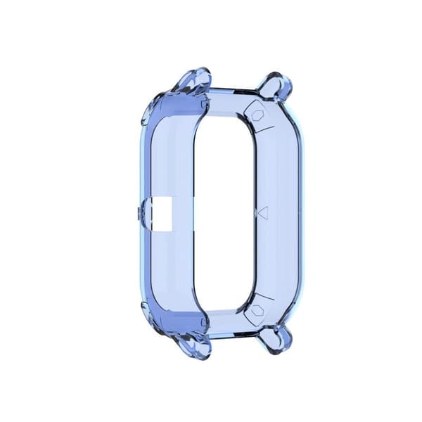 Amazfit GTS holdbar klar etui - Transparent Blå Blue