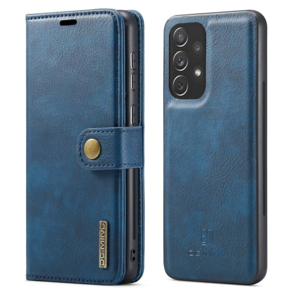 DG.Ming 2-i-1 Samsung Galaxy A73 fodral - Blå Blå