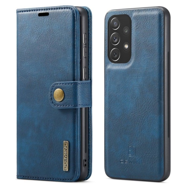 DG.Ming Samsung Galaxy A73 2-in-1 Pung Etui - Blå Blue