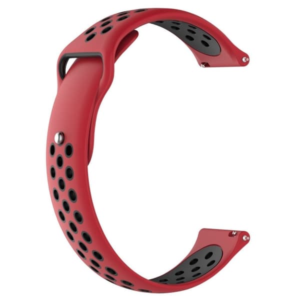 Huawei Watch GT 22m silikone urrem - Rød/Sort Red