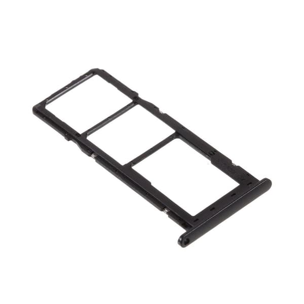 Samsung Galaxy A01 OEM sim-kortholderdel - Svart Black