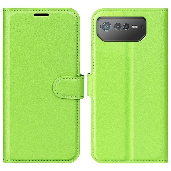 Klassisk ASUS Rog Phone 6 Flip Etui - Grøn Green