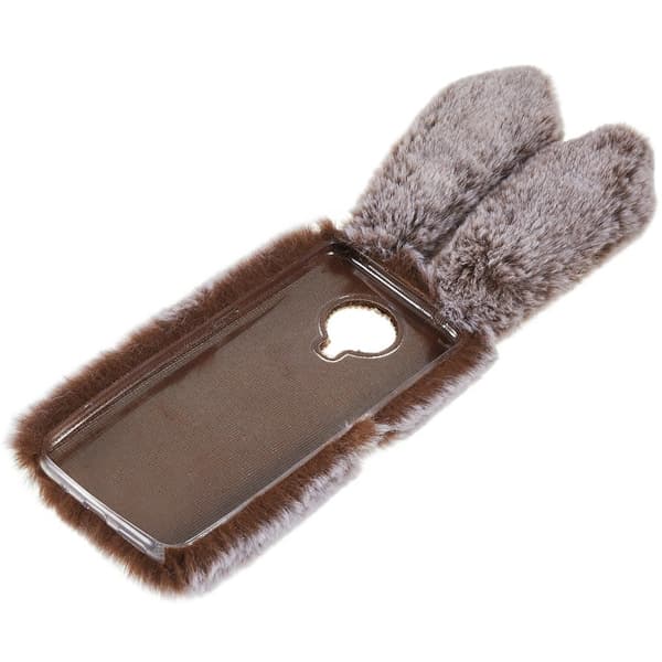 Fluffy Rabbit Nokia G20 / Nokia G10 Cover - Brun Brown