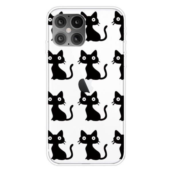 Deco iPhone 12 Mini case - Black Cat Black