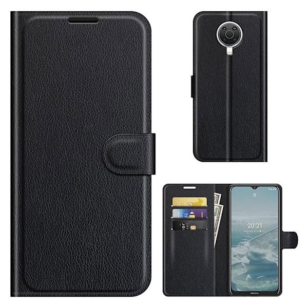 Classic Nokia G20 Flip etui - Sort Black
