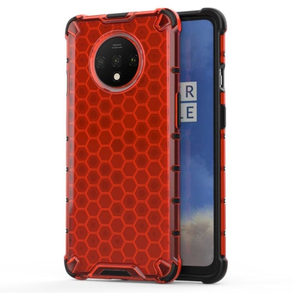 Bofink Honeycomb OnePlus 7T cover – Rød Red