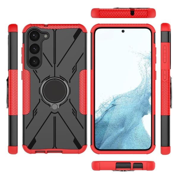Magneettikannatin Samsung Galaxy S23 Plus - Punainen Red