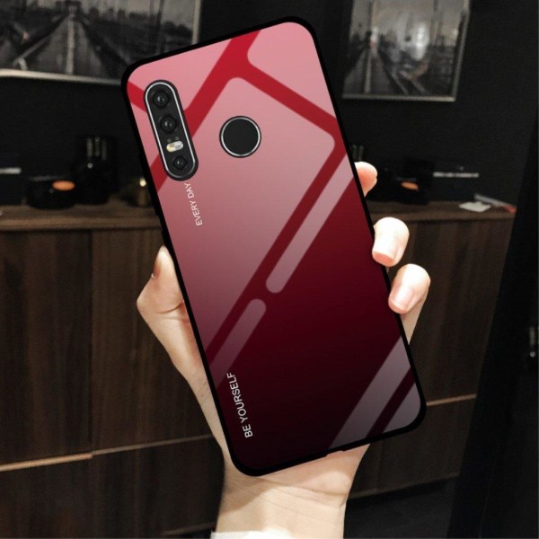 Huawei P30 Lite gradient suojakotelo - Punainen Red