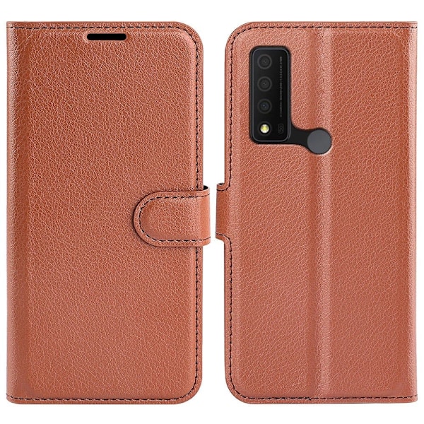 Klassisk TCL 30 V 5G flip etui - Brun Brown