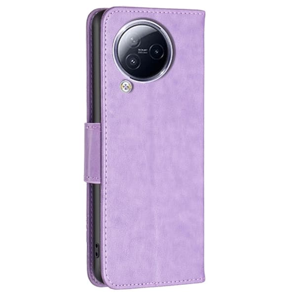 Butterfly Xiaomi Civi 3 Flippetui - Lilla Purple