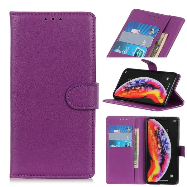 Classic Samsung Galaxy A40 flip etui - Lilla Purple