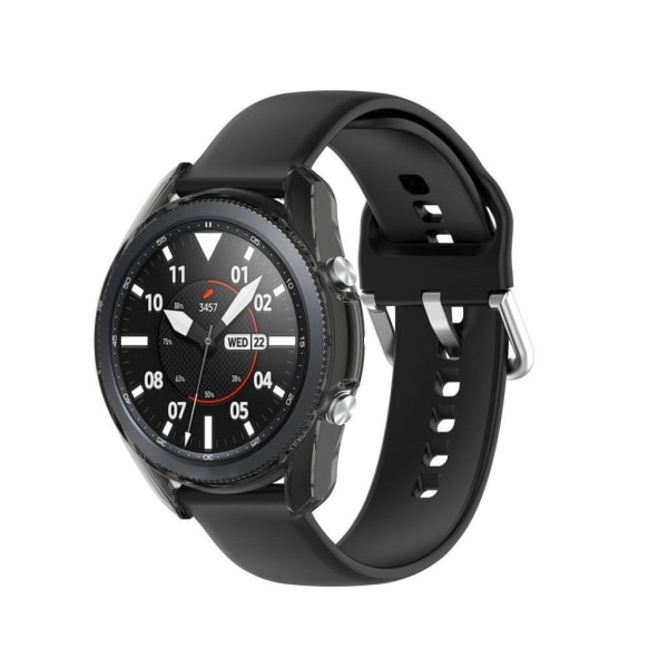 Samsung Galaxy Watch 3 (41mm) holdbart etui - Gennemsigtig Sort Black