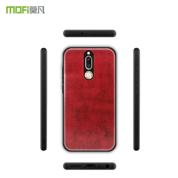MOFI Huawei Mate 10 Lite hybridfodral i läder - Röd Röd