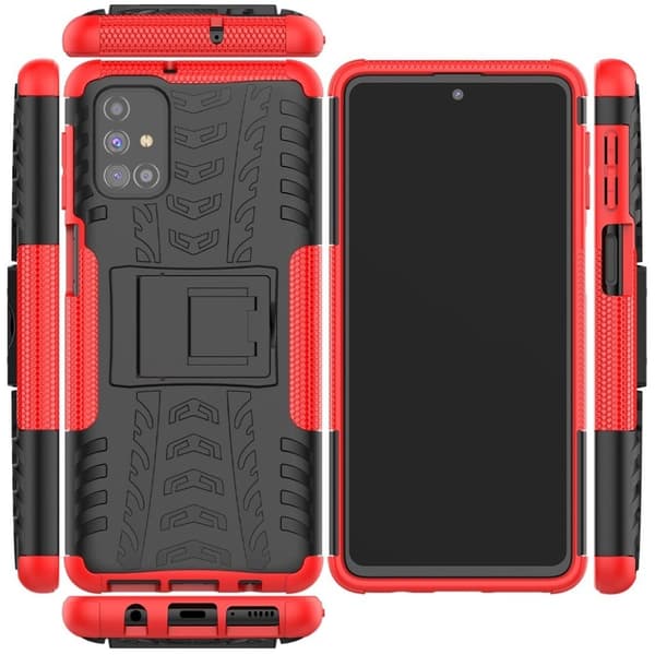 Offroad Samsung Galaxy M31s kotelot - Punainen Red