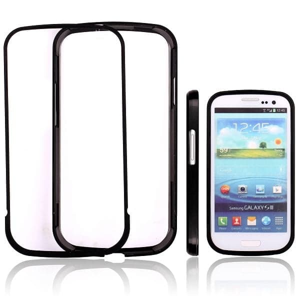 Area 51 Alu Bumper (Sort) Samsung Galaxy S3 Aluminium Bumper Black
